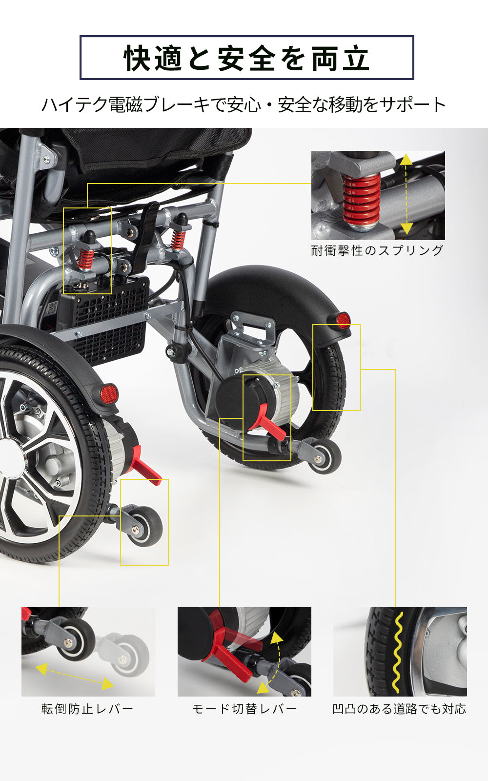 PIPIBEAR 電動車椅子 折りたたみ 軽量 コンパクト 軽量電動車椅子